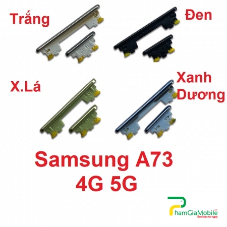 Nút Nguồn Nhựa Âm Lượng Ngoài Samsung Galaxy A73 4G 5G SM-A736 Original Power Button + Volume Control Button